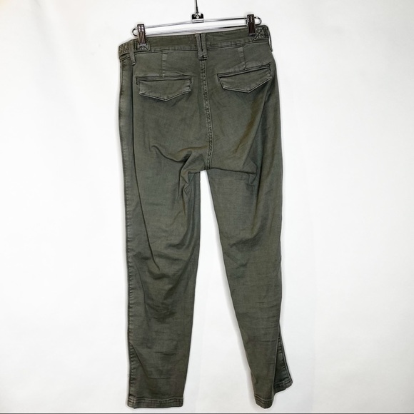 Pistola | Mara Straight Leg Capri Green Pant S - Picture 3 of 6